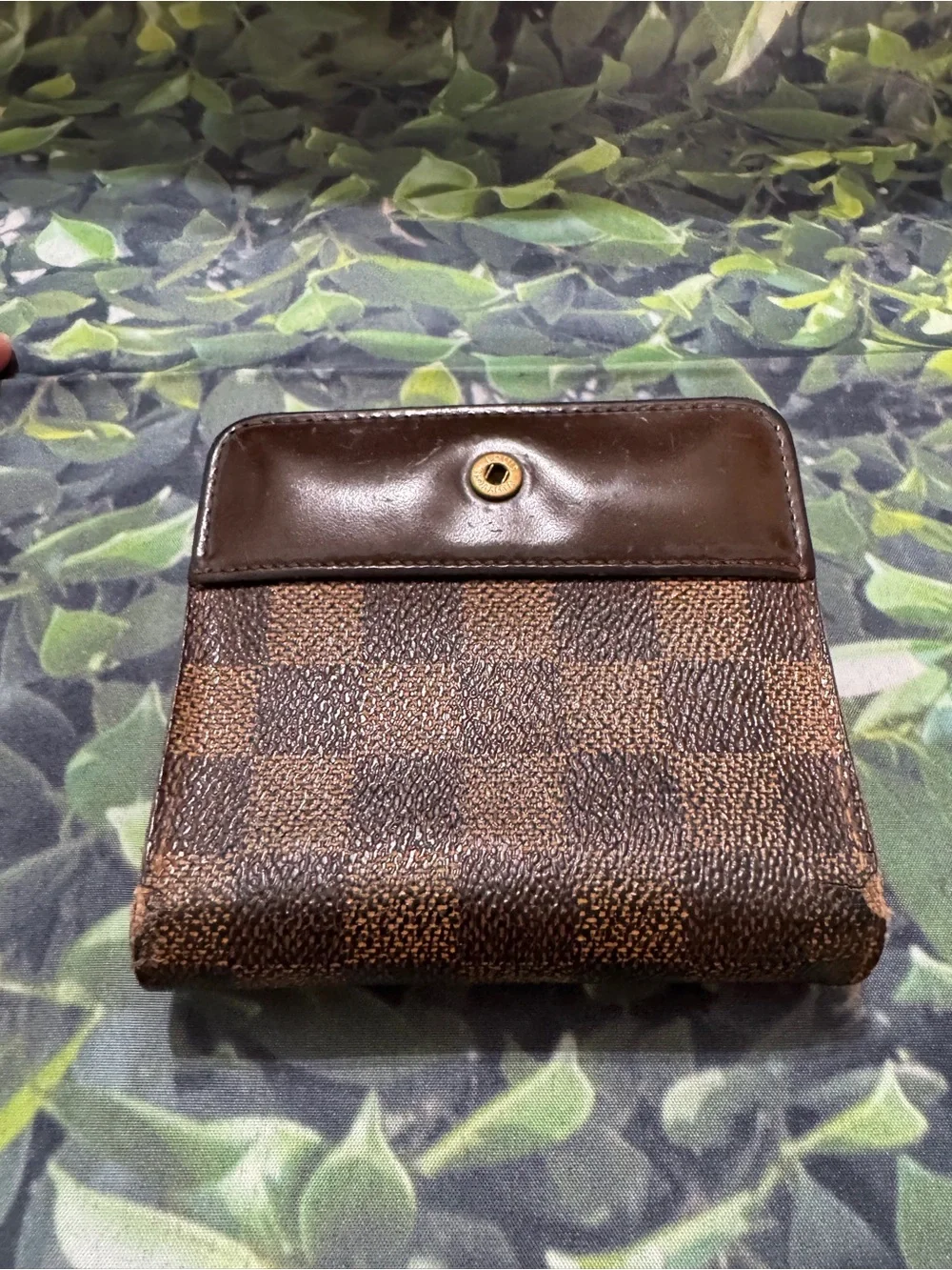 Louis Vuitton Damier Compact  Wallet - Brown